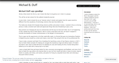 Desktop Screenshot of michaelduff.net